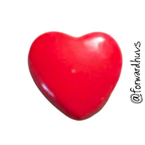 Bundle Sale 3 for $15 | Vintage Heart Pin – Small Statement Accessory - Picture 1 of 7